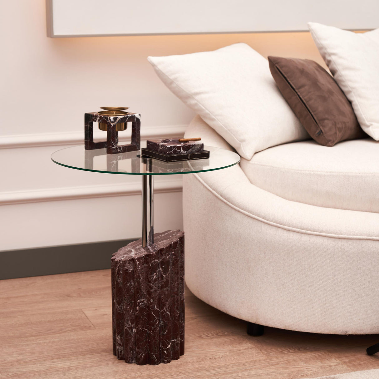 Auera Ela Mermer Sehpa