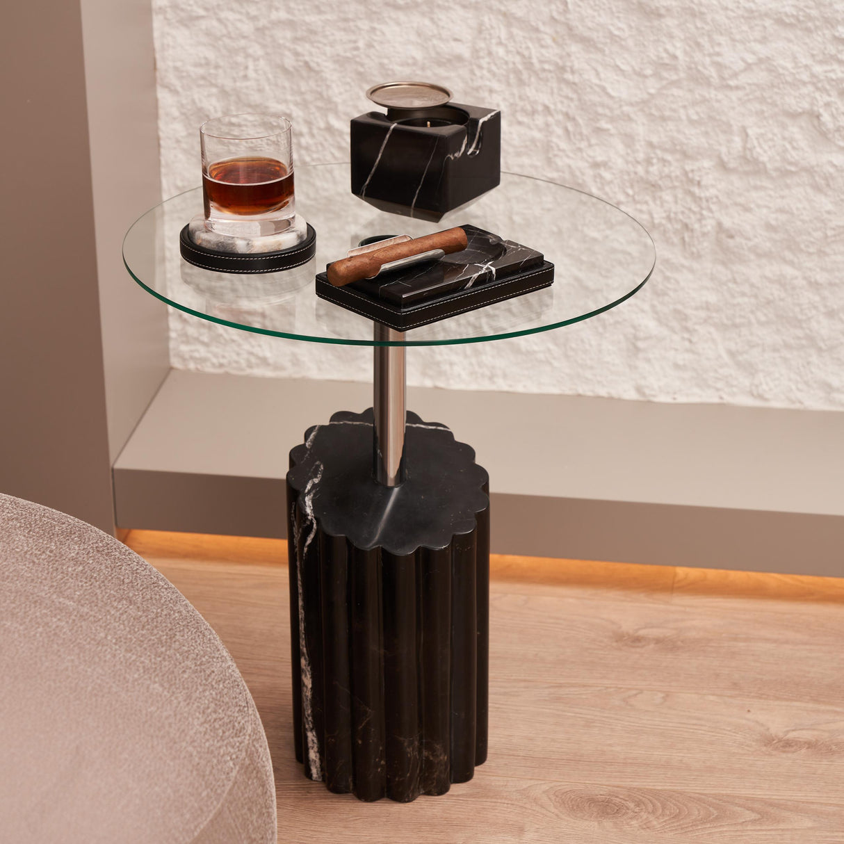 Auera Toro Mermer Sehpa