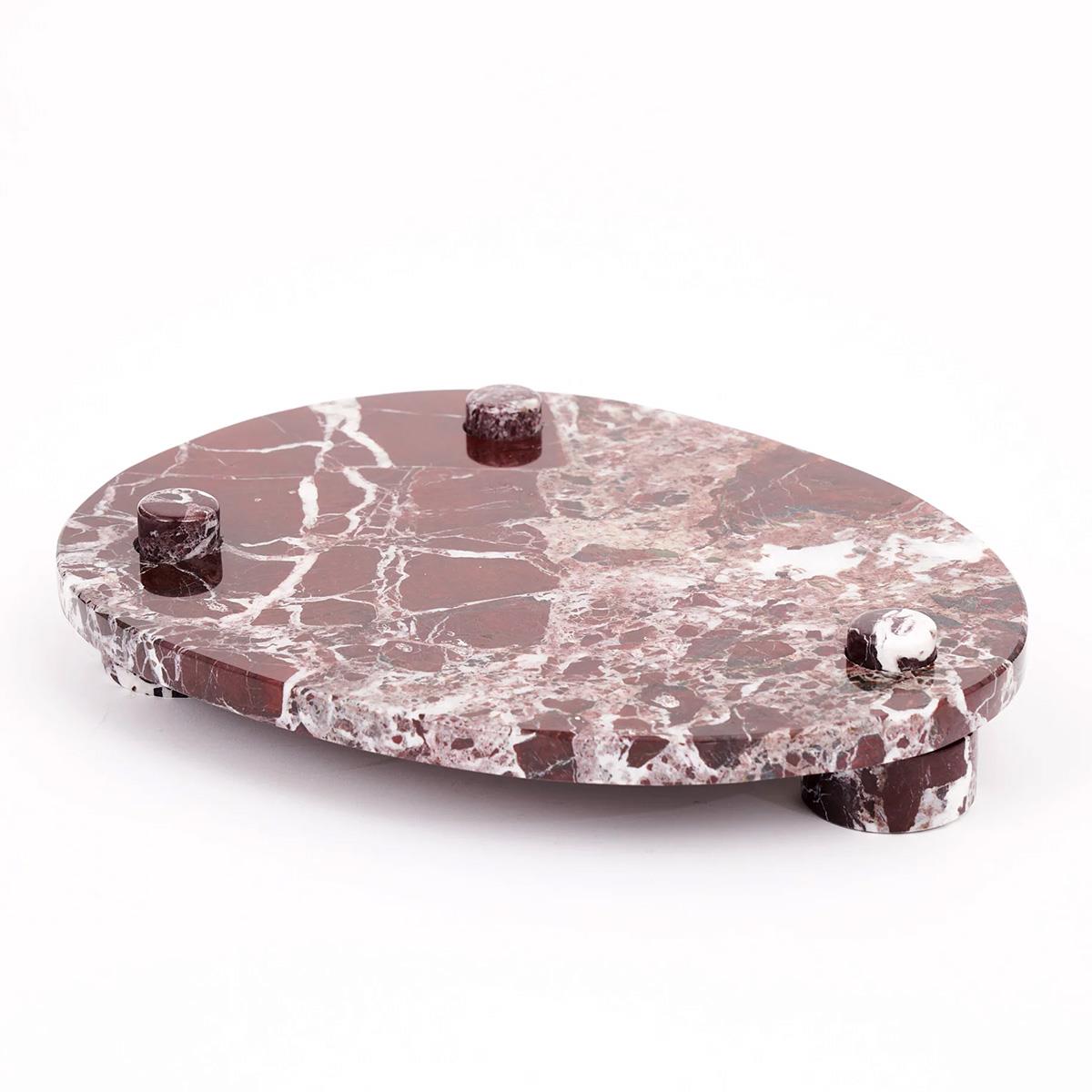 Aura Ela Plate Mermer Sunumluk