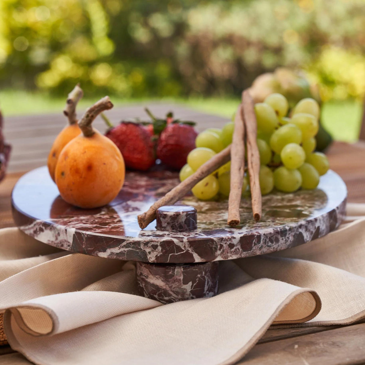 Aura Ela Plate Mermer Sunumluk