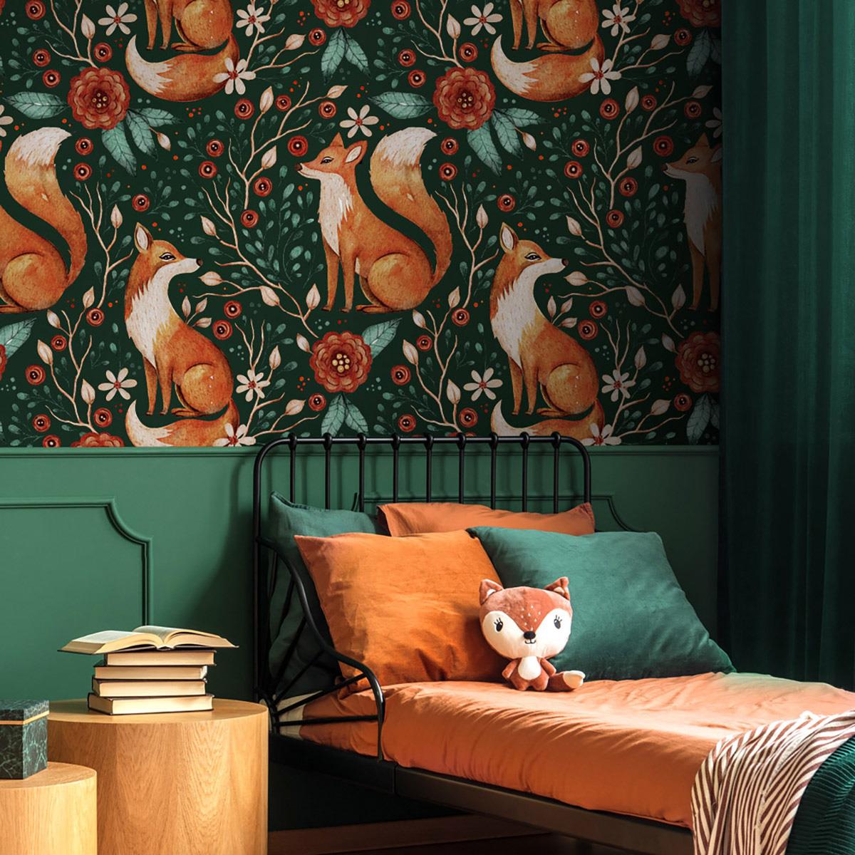 Bahçedeki Tilki Duvar Kağıdı