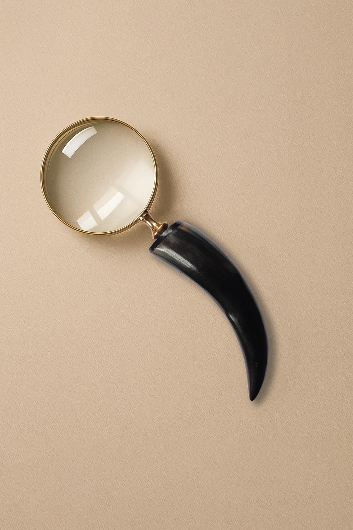 Boynuz Saplı Büyüteç