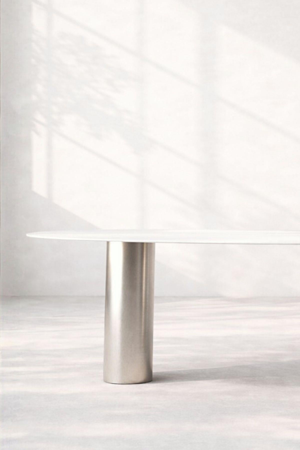 Breeze Metal Leg Dining Table
