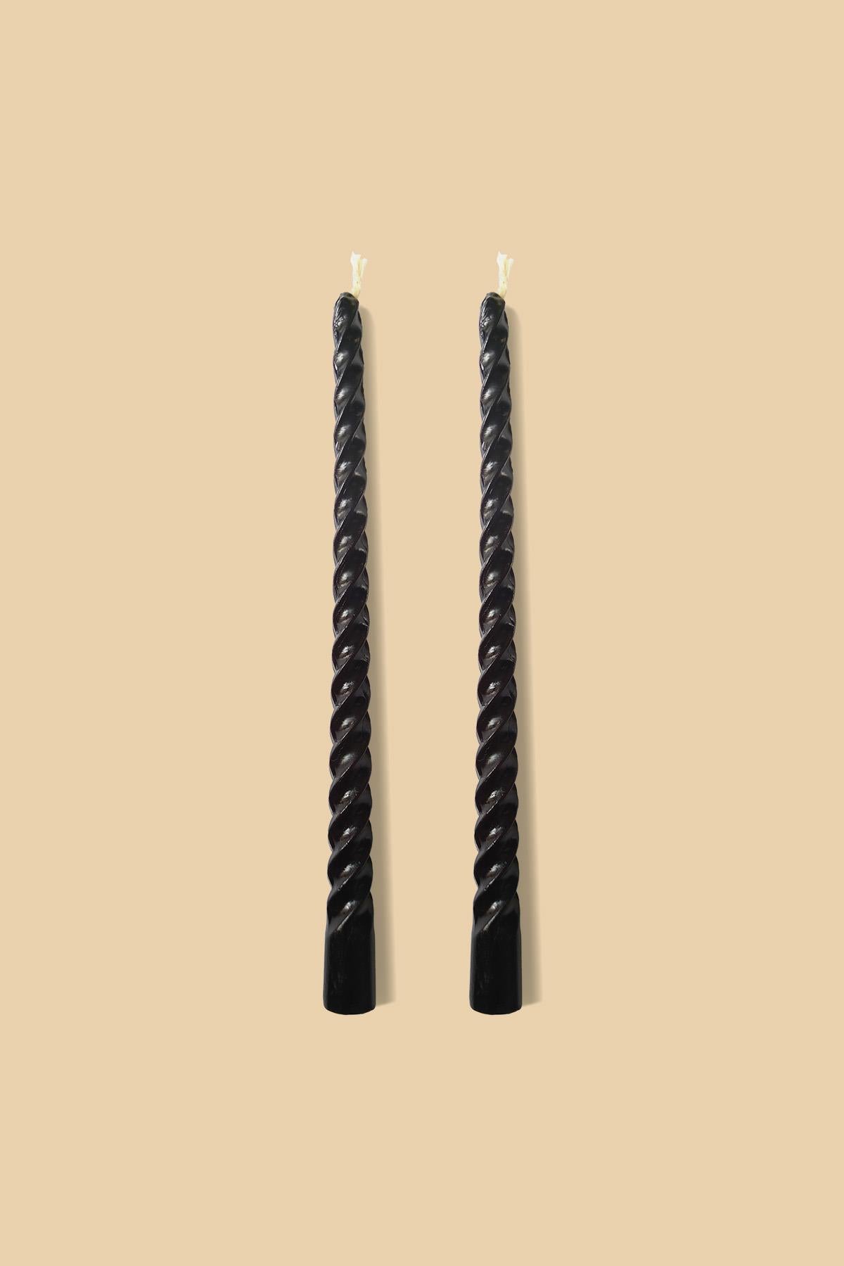 Twisted Candlestick Black