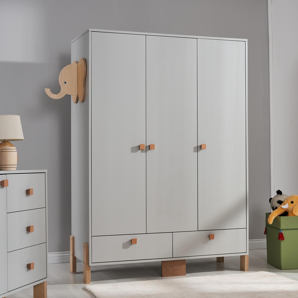 Cloud Nine Üç Kapılı Gardırop