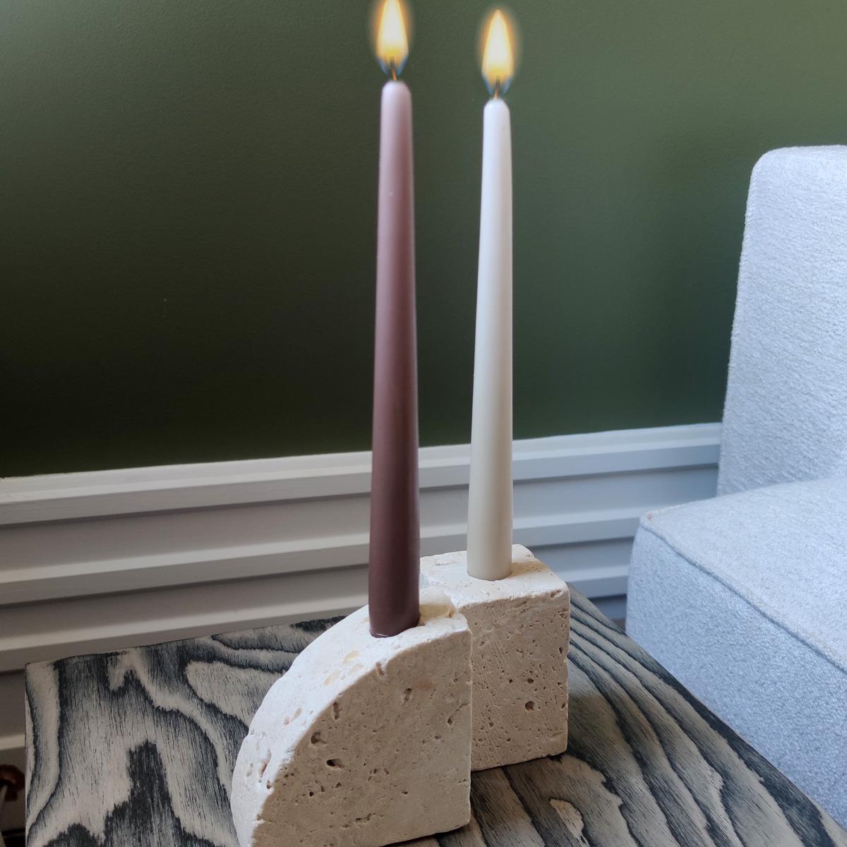 Cotta Şamdan Mumu 2'li