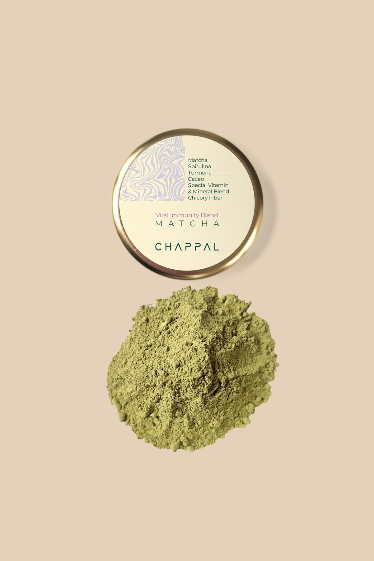 Daily Wellness Matcha Set yakın çekim - Chappal