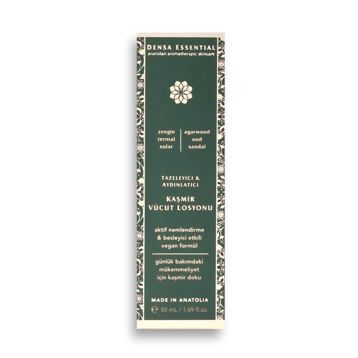 Densa Essential Kaşmir El & Vücut Losyonu Tazeleyici/Aydınlatıcı/Besleyici/Nemlendirici Etkili 50 ml