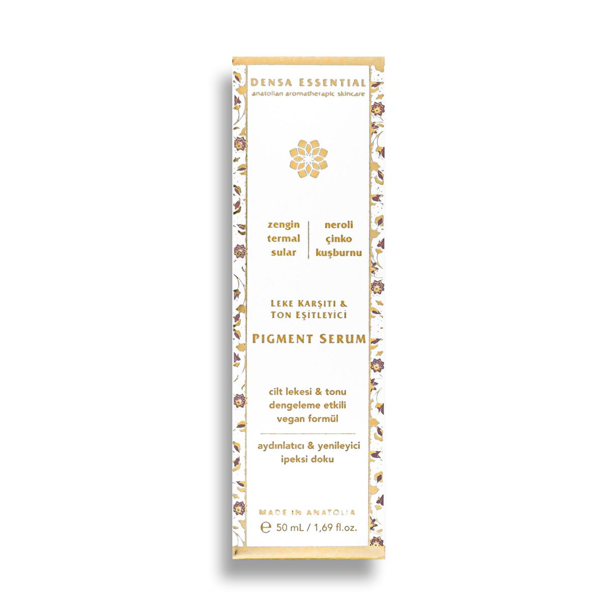 Densa Essential Leke Karşıtı & Ton Eşitleyici Pigment Serum 50 ml Yaşlılık/Güneş/Akne/Sivilce/Lekelerini Hedefler