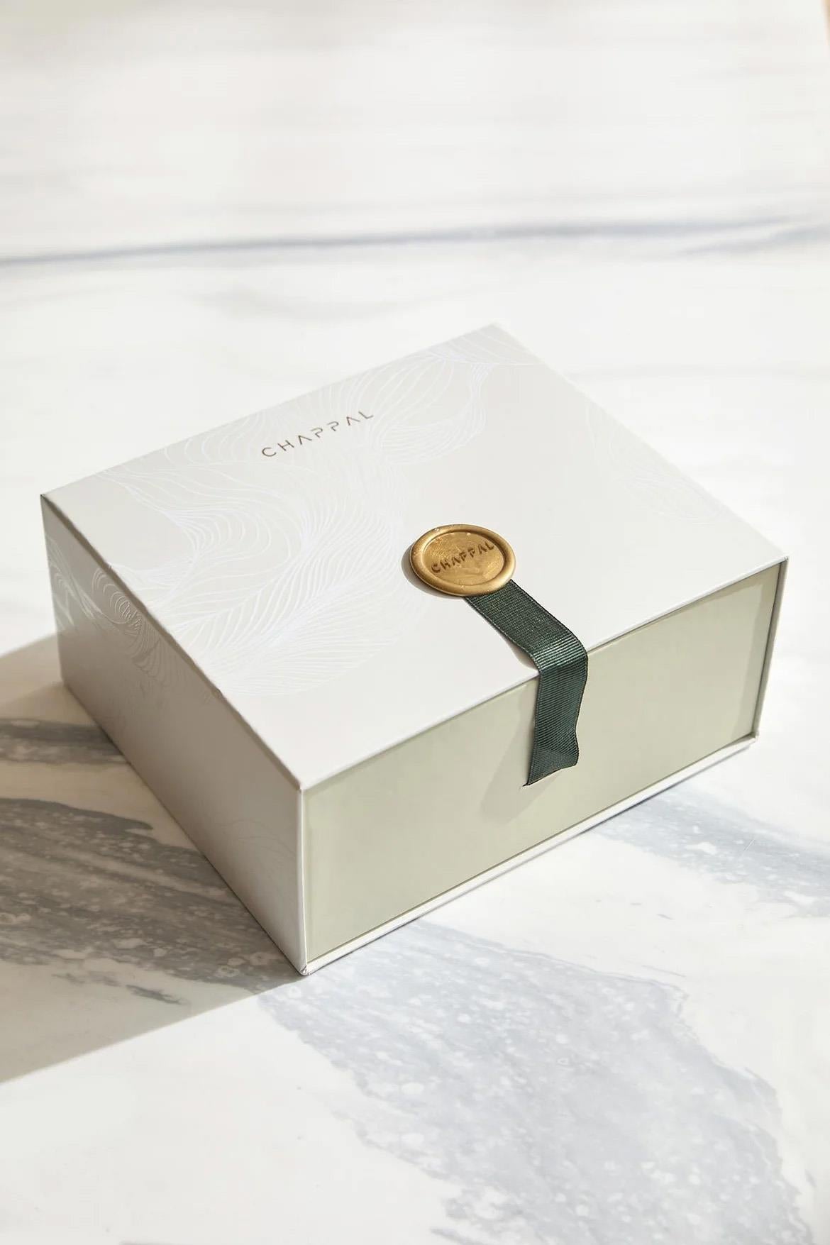 Wish Ritual Incense Set Orange White