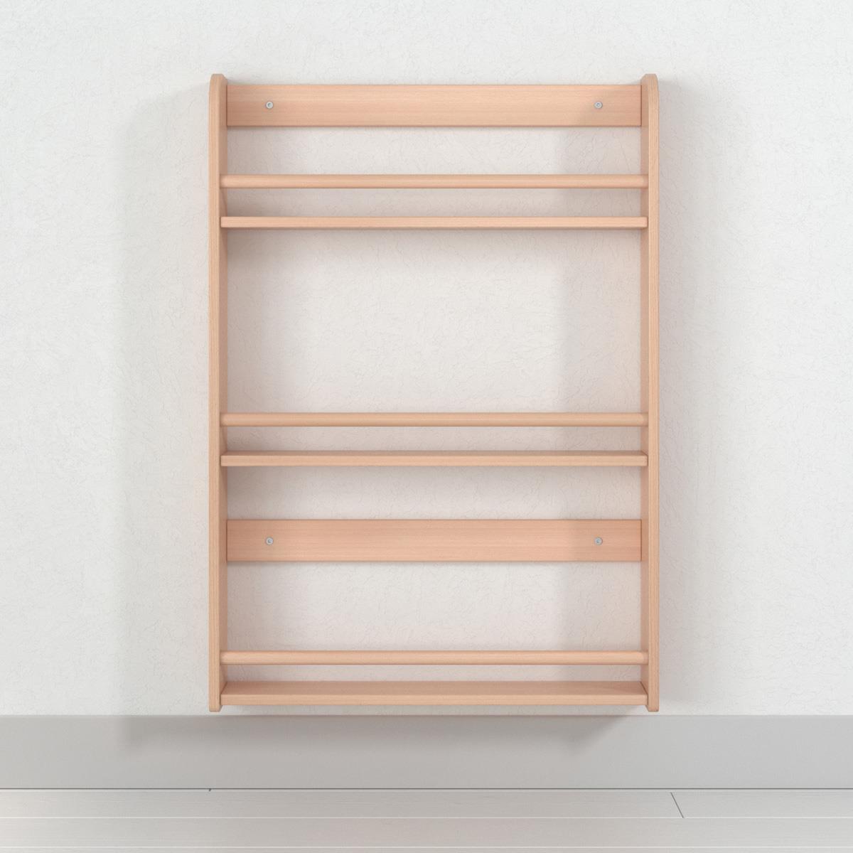 Fox 3'lü Duvar Rafı