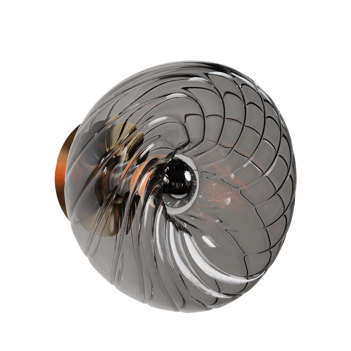 Füme Cam Pirinç Dönence Aplik