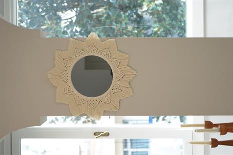 Sun Patterned Mirror