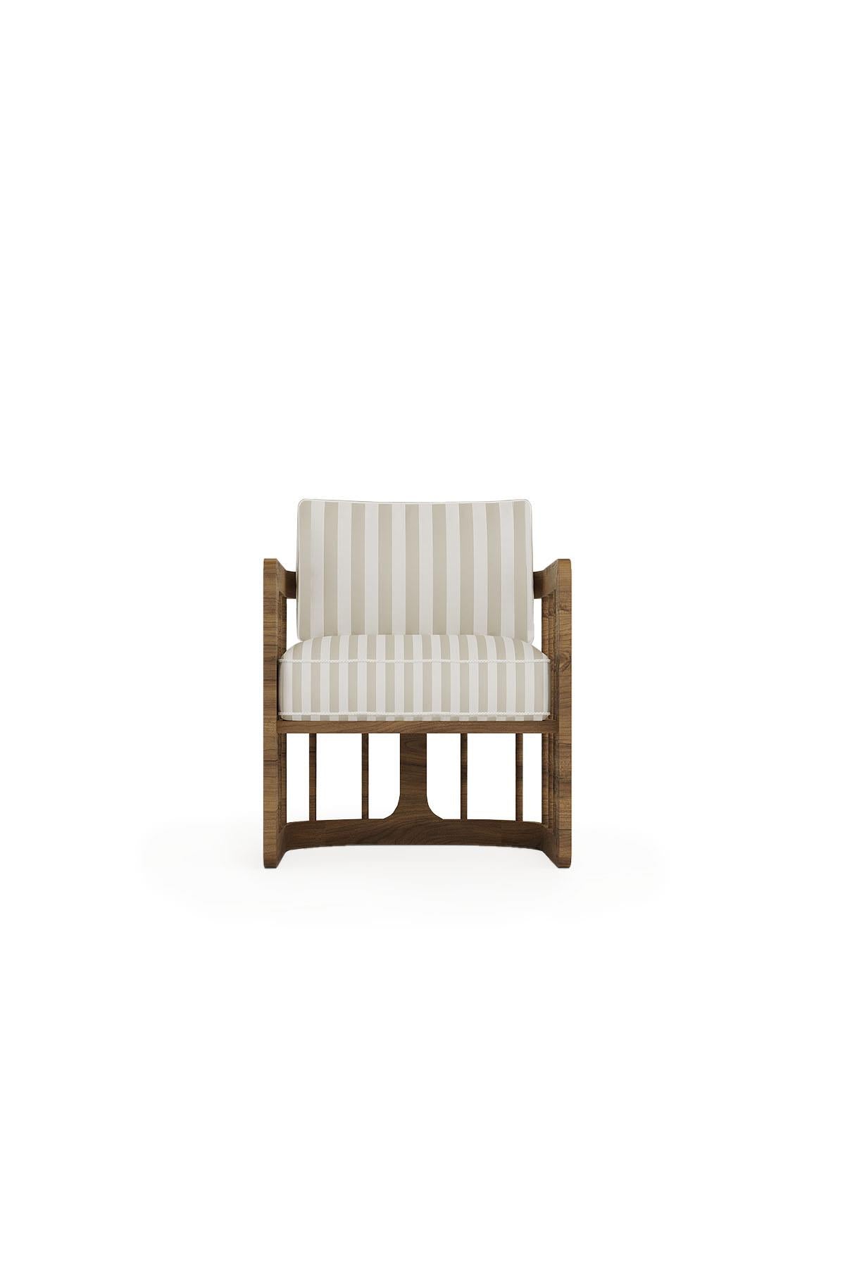 Iroko Cozy Garden Armchair