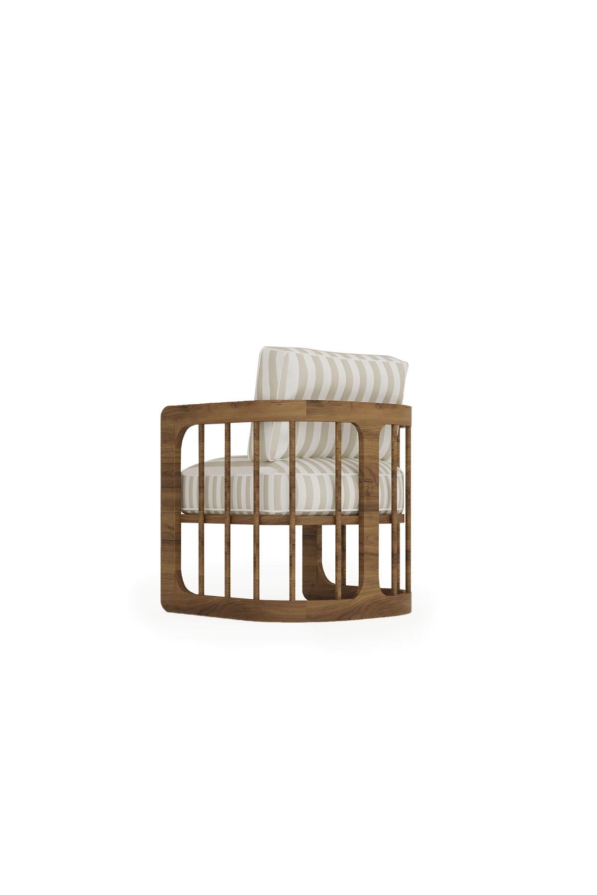 Iroko Cozy Garden Armchair