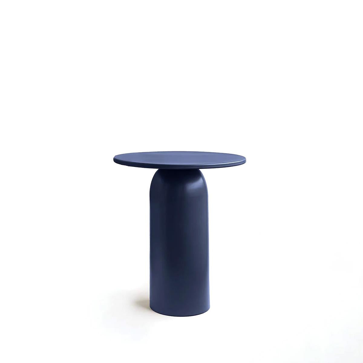 Kabu Metal Coffee Table Navy Blue 40cm