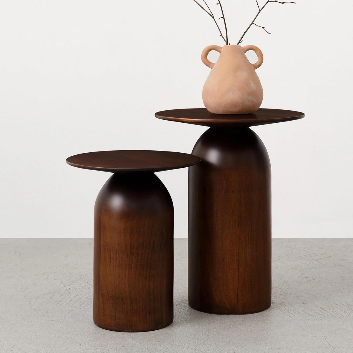 Kabu Coffee Table Walnut 50cm