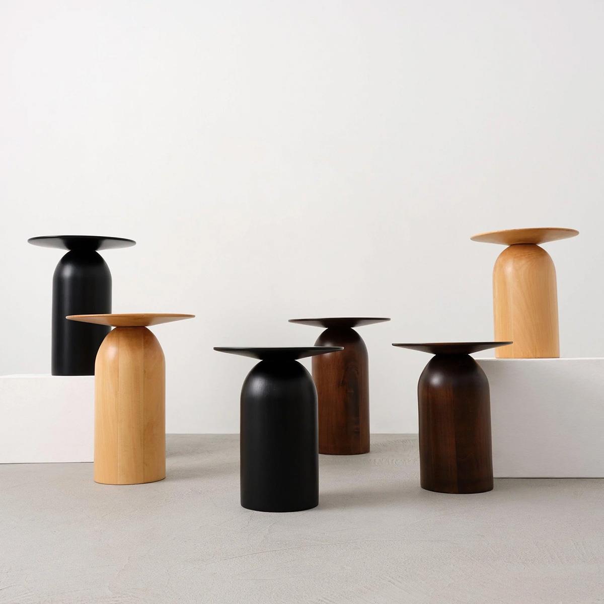 Kabu Coffee Table Walnut 50cm