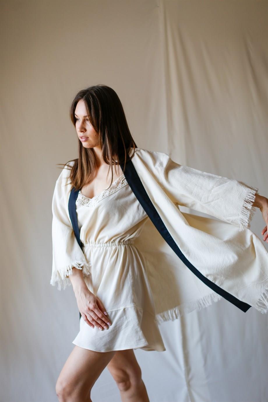 Kibele Düz Kimono