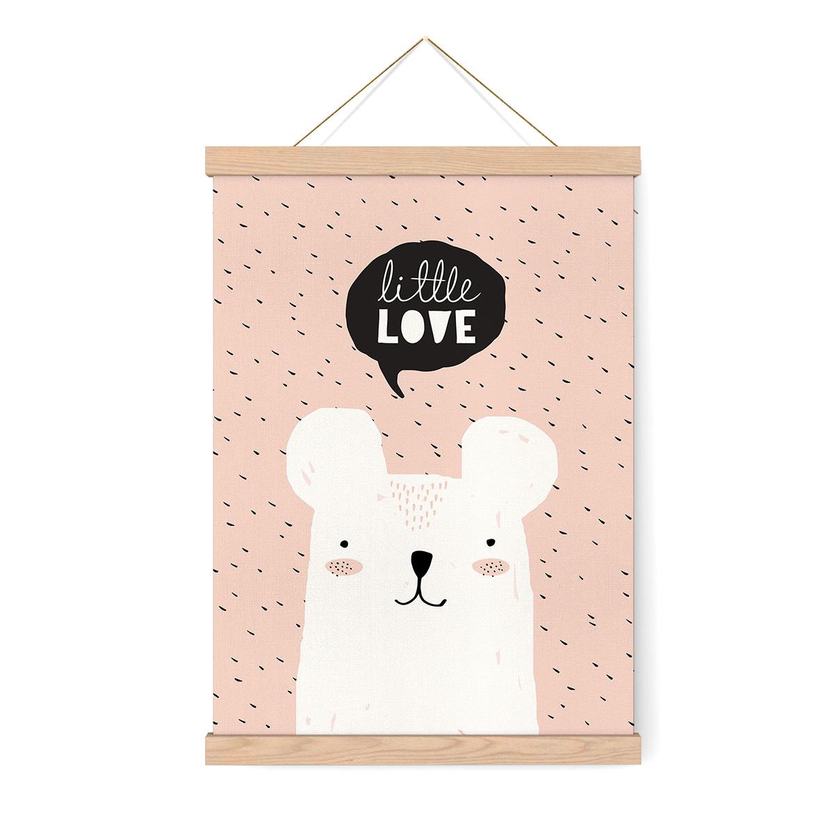 Little Love Çerçeveli Poster