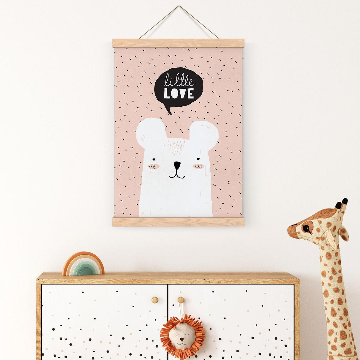 Little Love Çerçeveli Poster