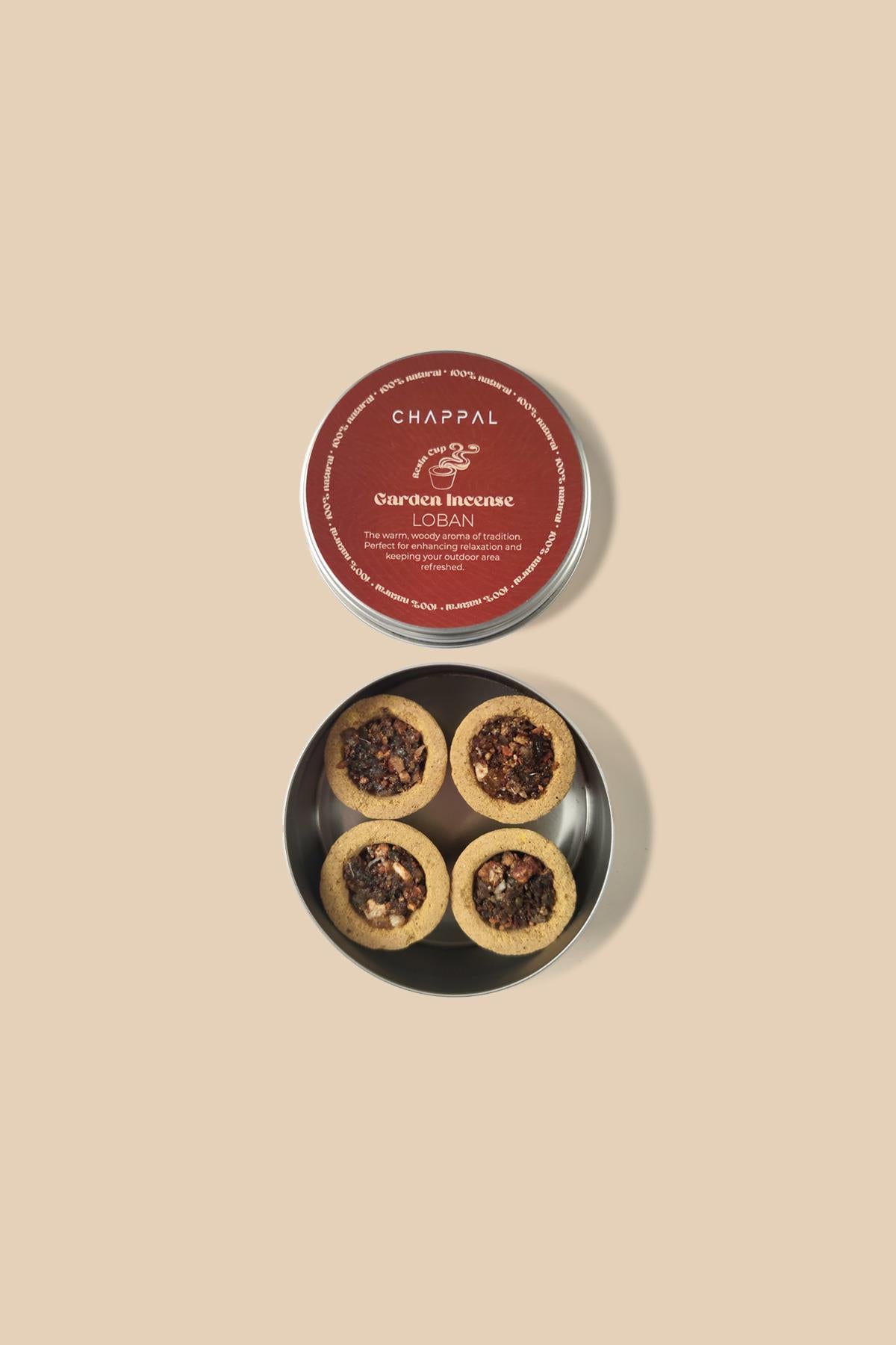 Loban Bahçe Tütsüsü 4 Resin Cup