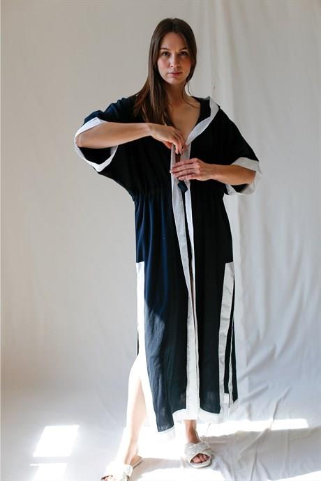 Luna Kaftan Siyah
