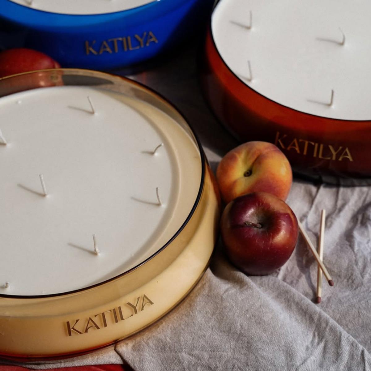 Mamul Çanak Mum – 2000 gr | Nektarin, Yasemin ve Pamuk Çiçeği ile Baharın Zarafeti