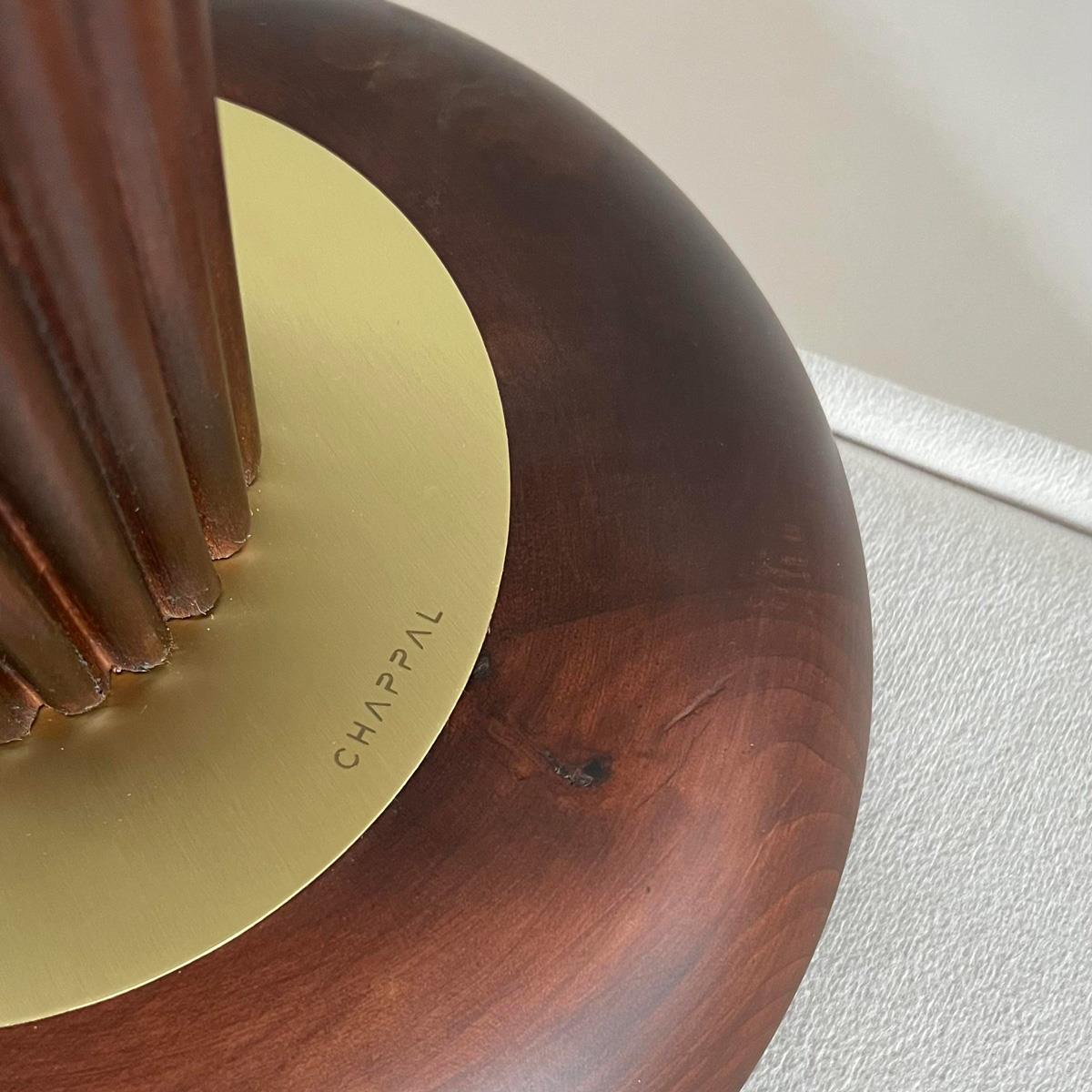 Mushroom Wooden Large Size Side Table