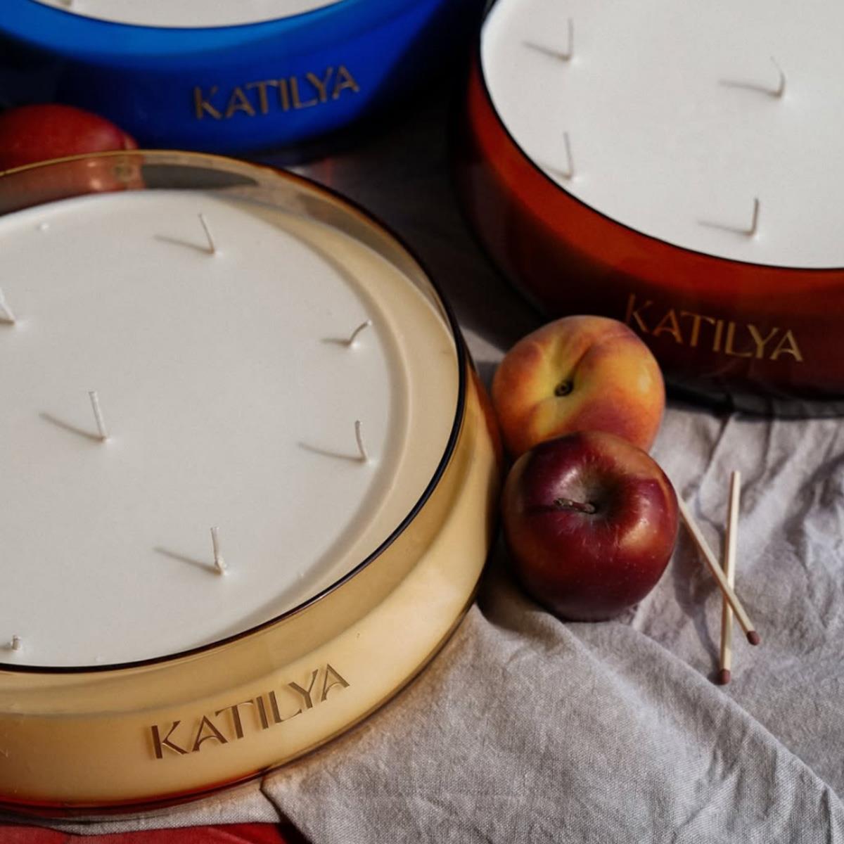 Mapavri Çanak Mum – 2000 gr | Beyaz Yasemin, Paçuli ve Amber Kokulu Doğal Soya Mumu