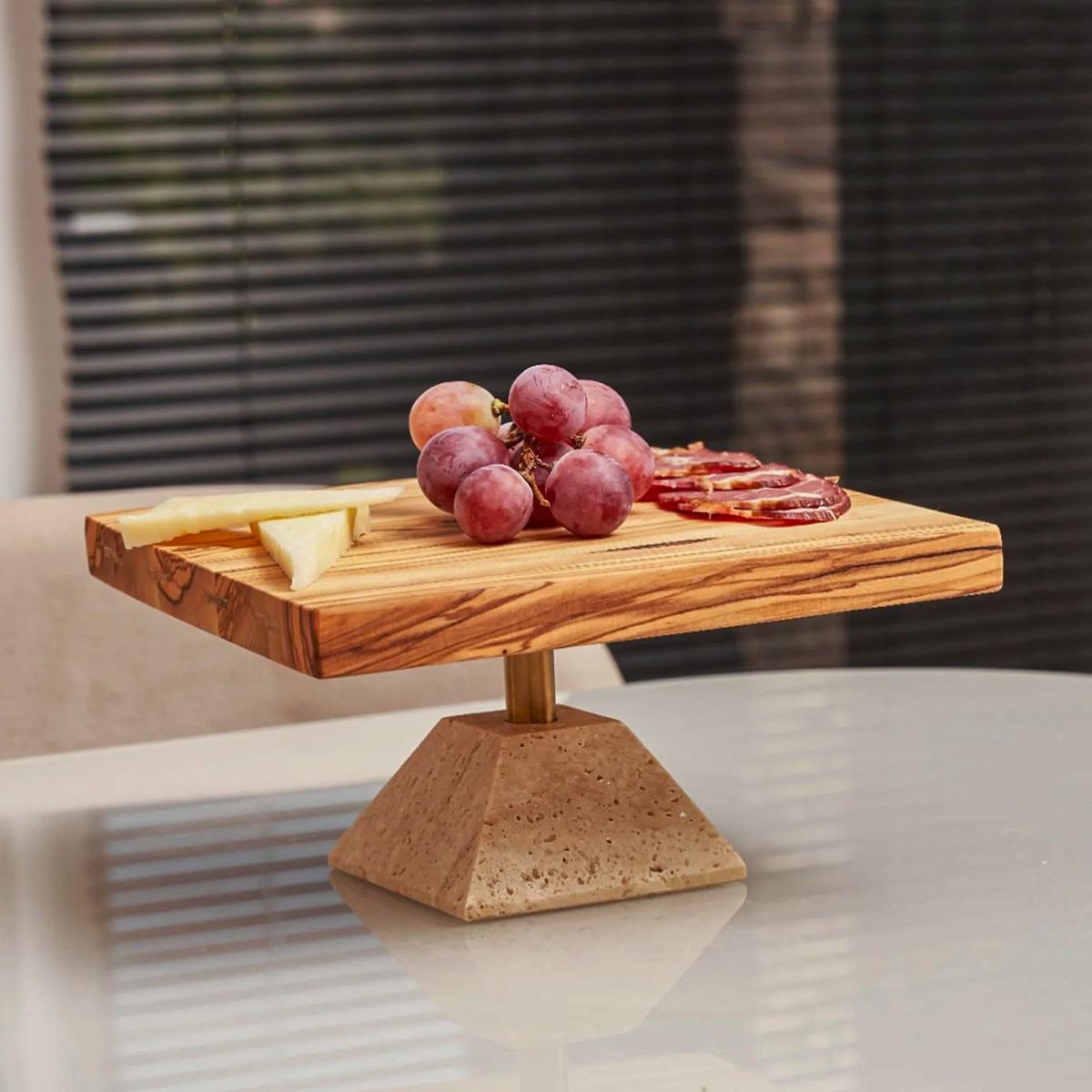 Modra Zeytin Kare Sunumluk