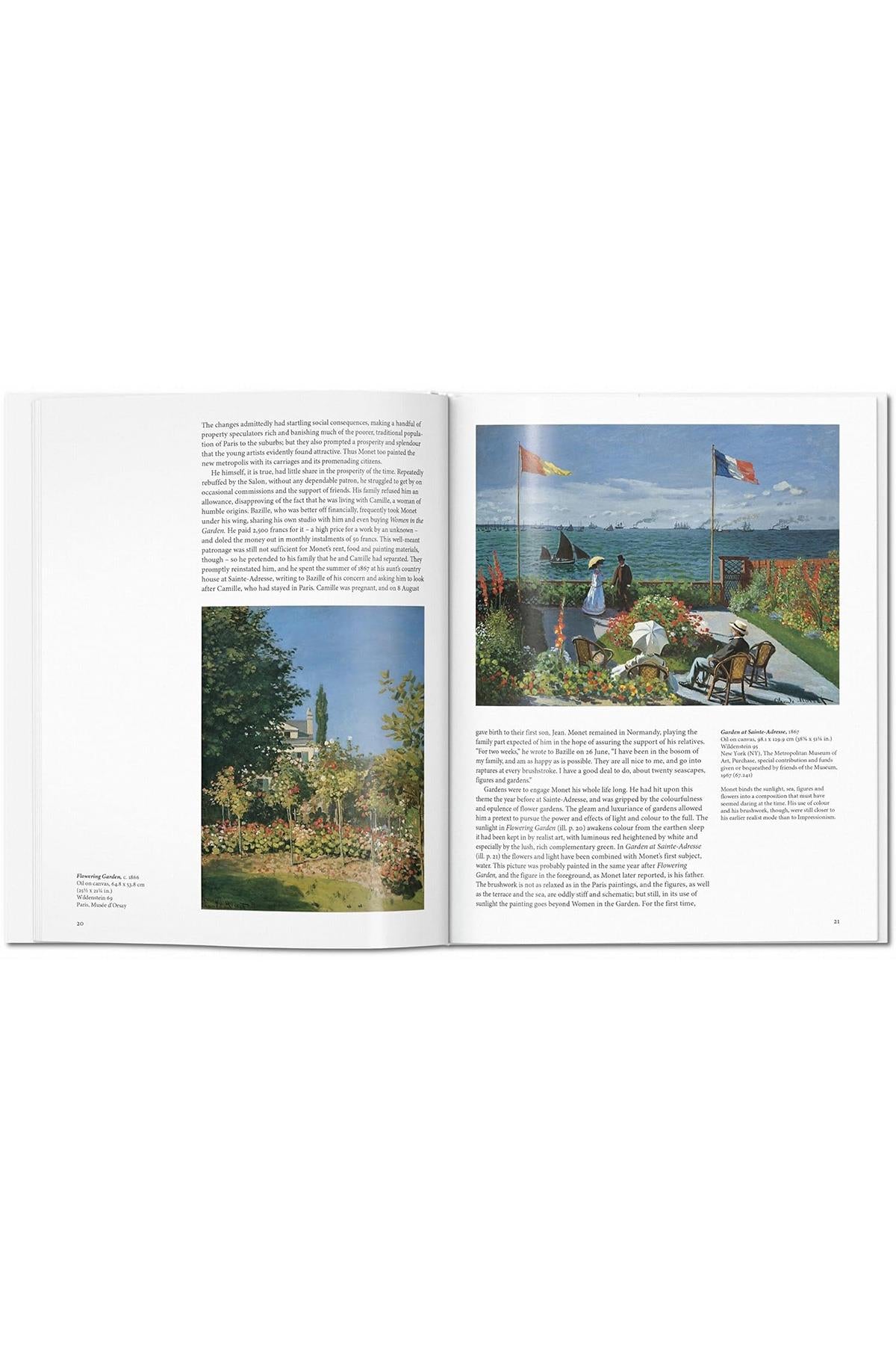 Monet Sanat Kitabı ikinci görsel - Chappal