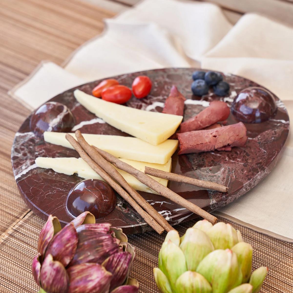 Oppal Ela Plate Mermer Sunumluk