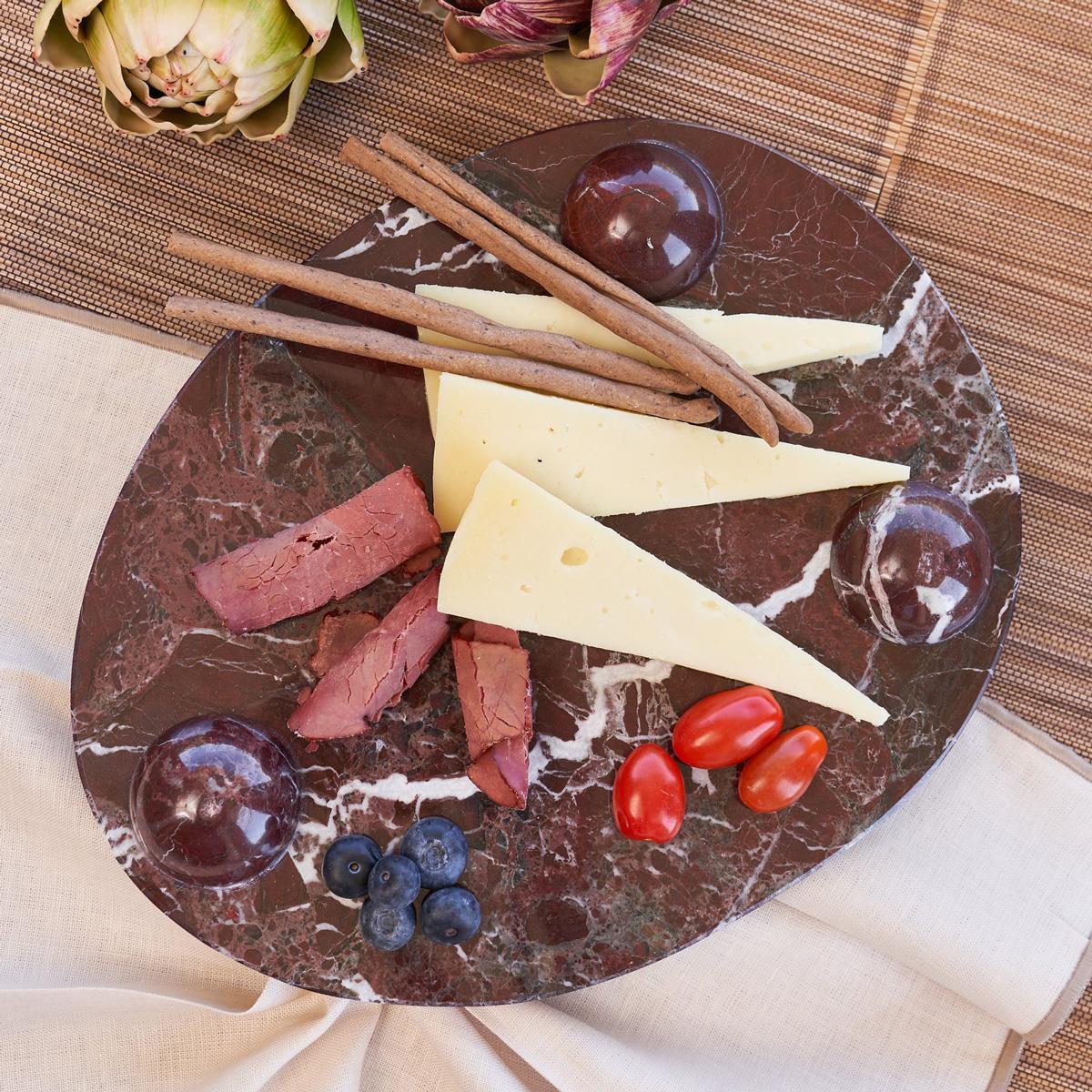 Oppal Ela Plate Mermer Sunumluk