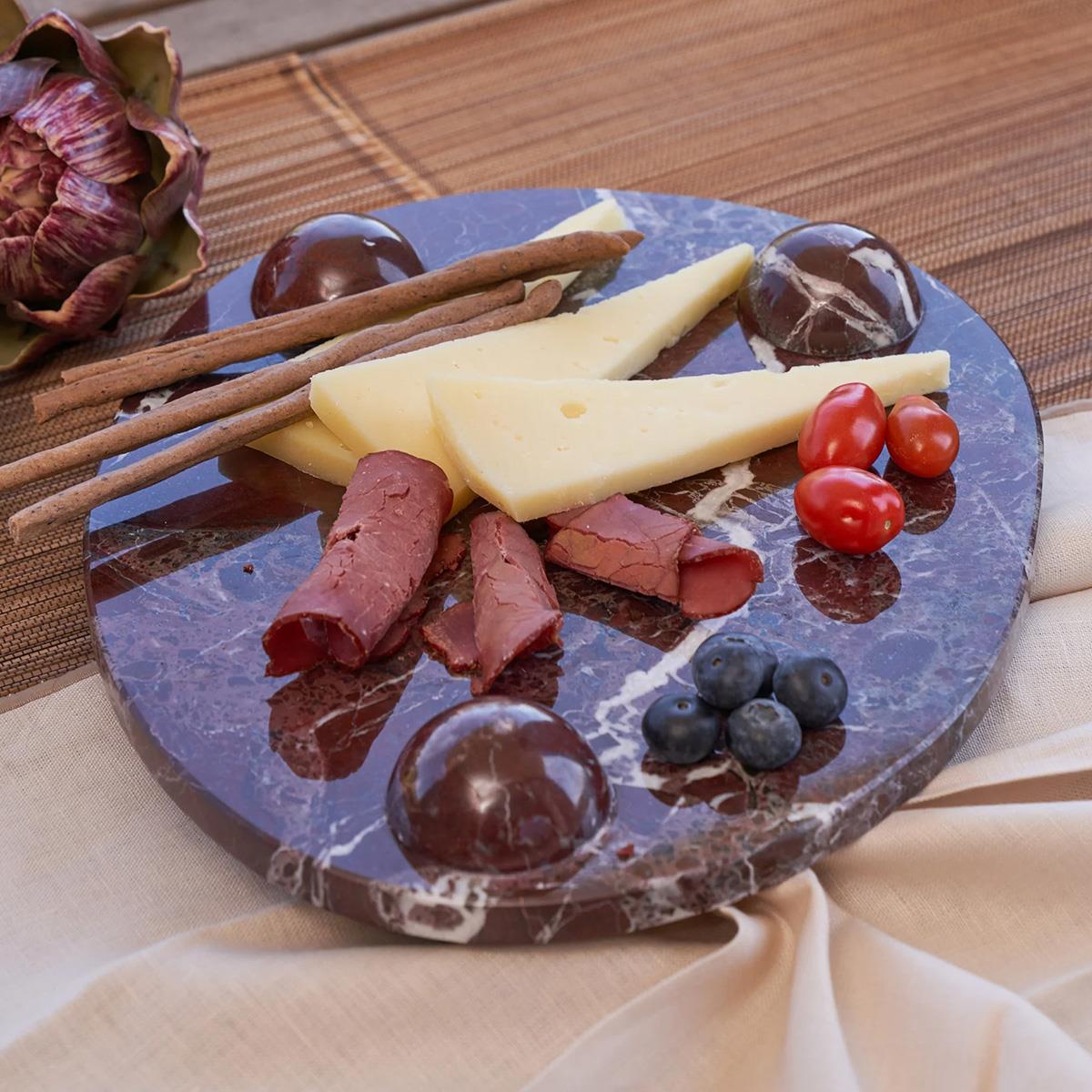 Oppal Ela Plate Mermer Sunumluk