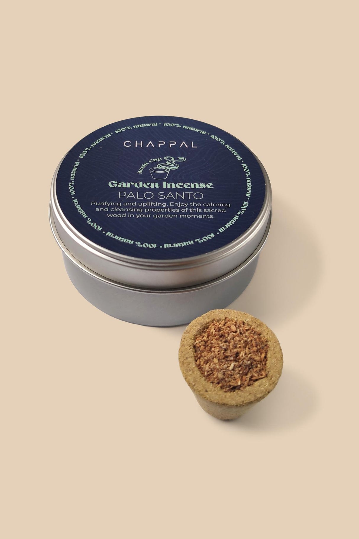 Palo Santo Bahçe Tütsüsü 4 Resin Cup