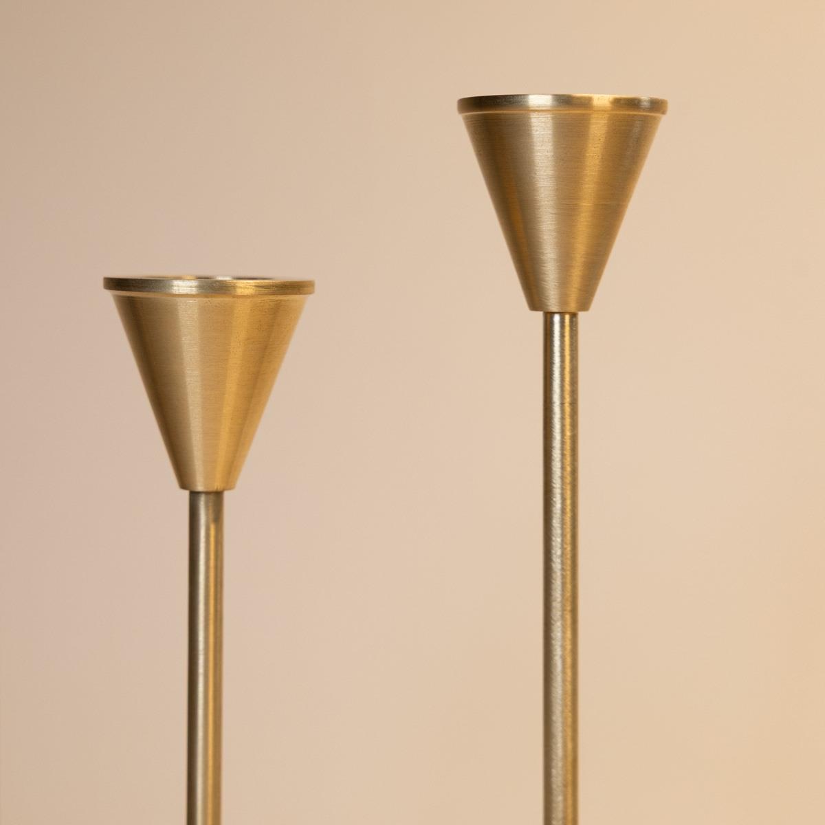 Brass Handmade Tapered Candlestick