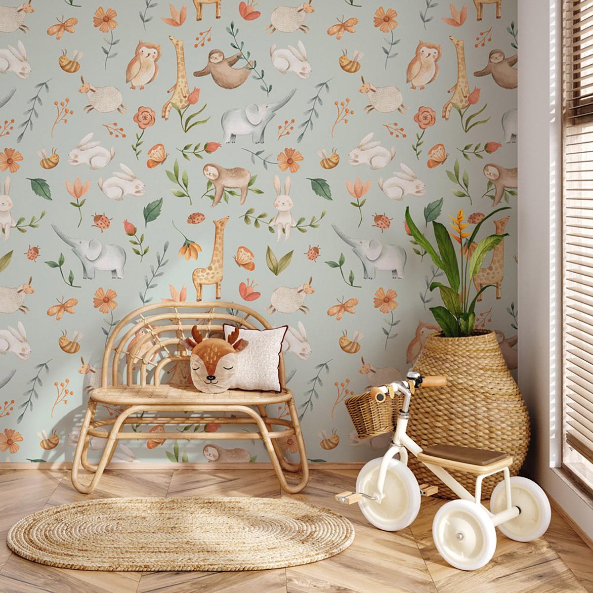 Sevimli Orman Duvar Kağıdı