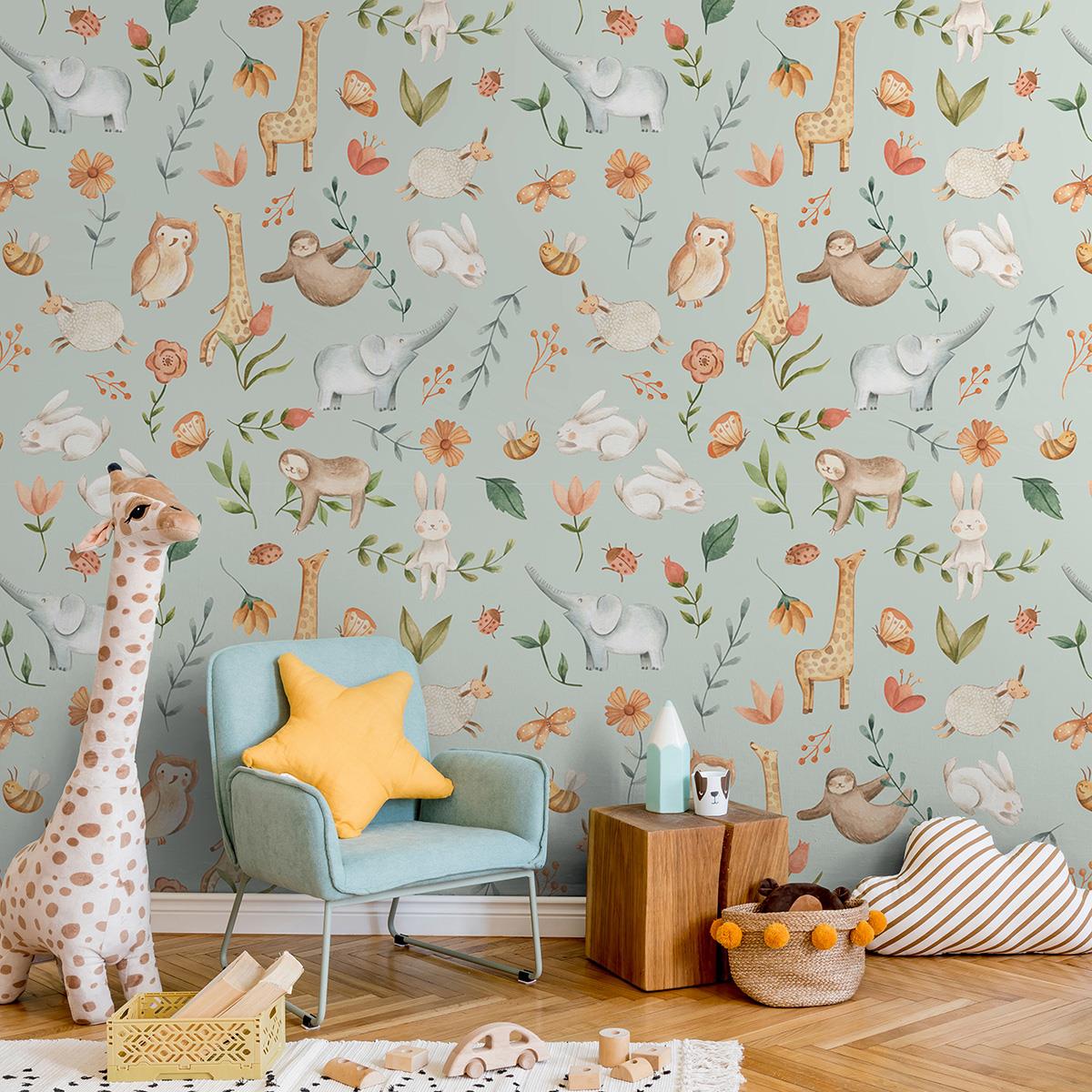 Sevimli Orman Duvar Kağıdı