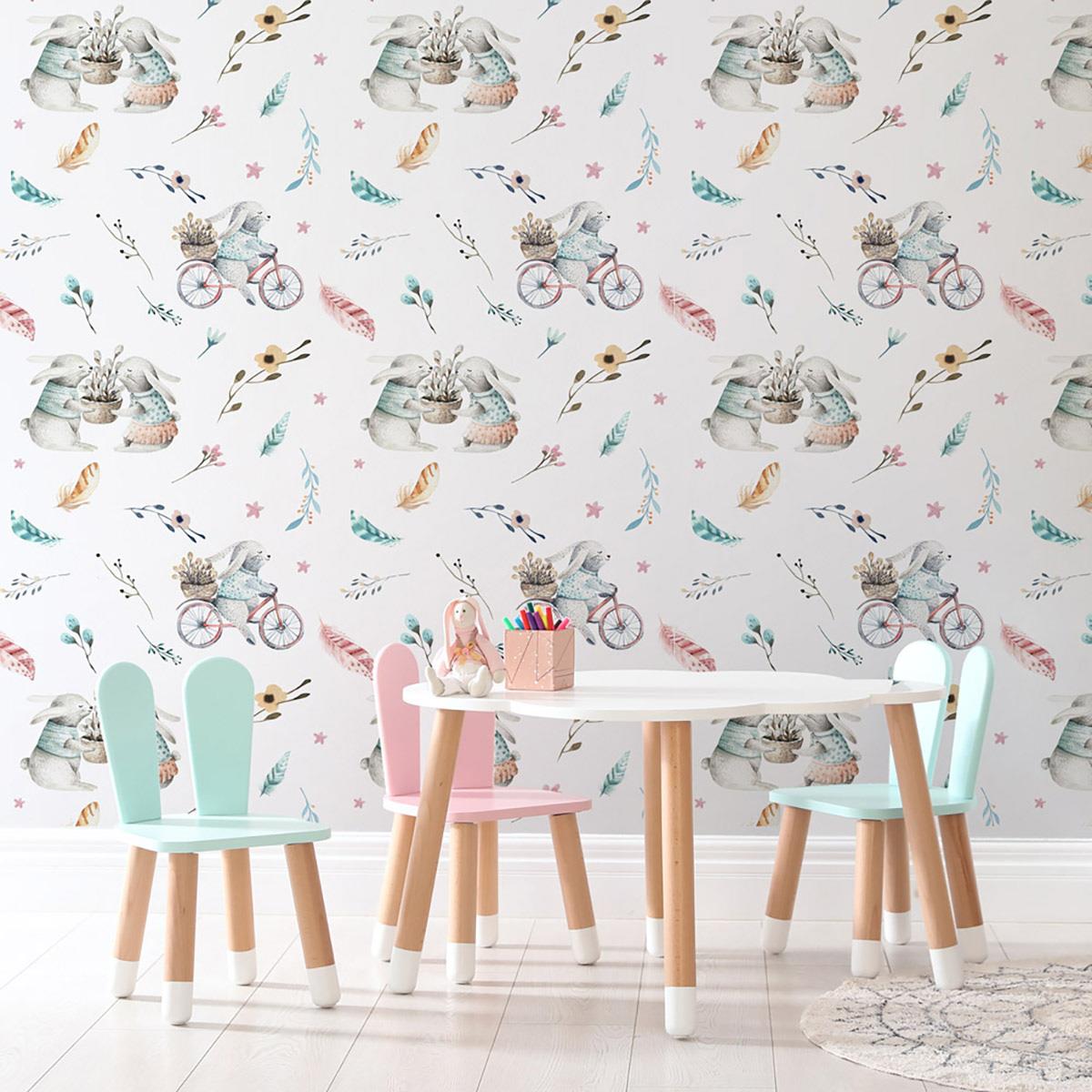 Sevimli Tavşanlar Duvar Kağıdı