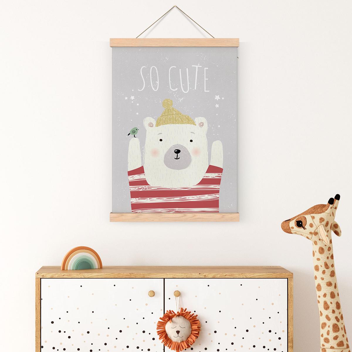 So Cute Çerçeveli Poster