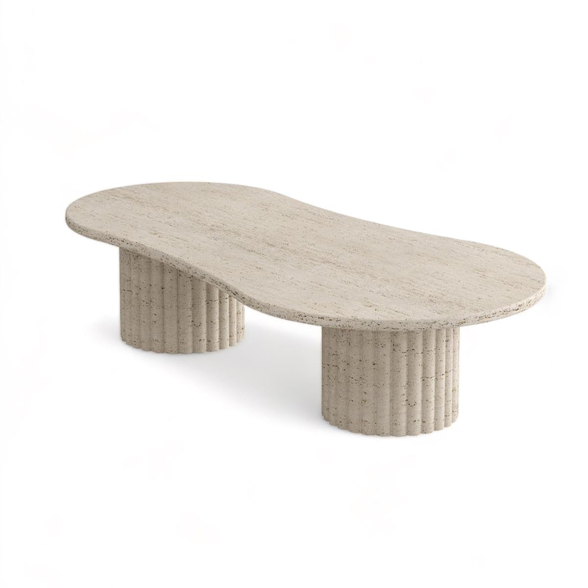 Sunny Travertine Coffee Table