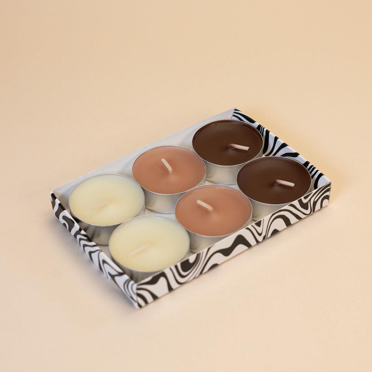 Tealight Mum Vanilla 6 Adet