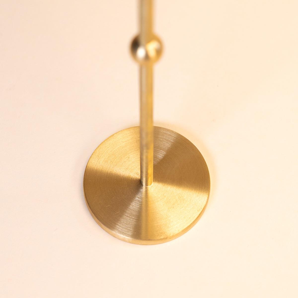 Tiffany Brass 2-Piece Candlestick