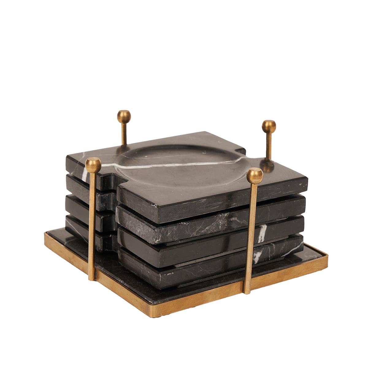 Timeless Toro Mermer Bardak Altığı