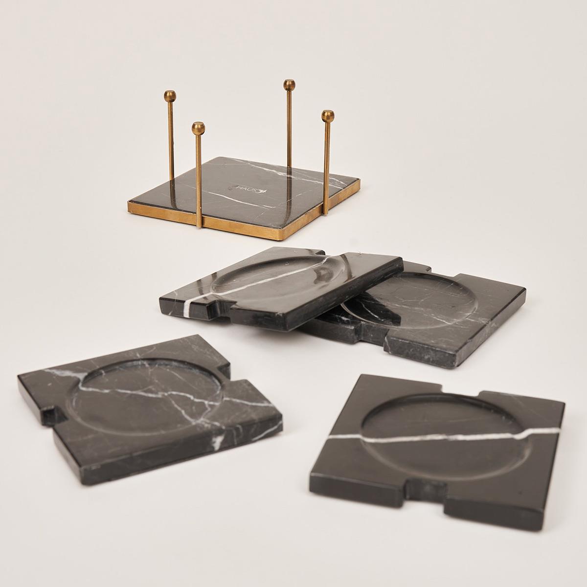 Timeless Toro Mermer Bardak Altığı