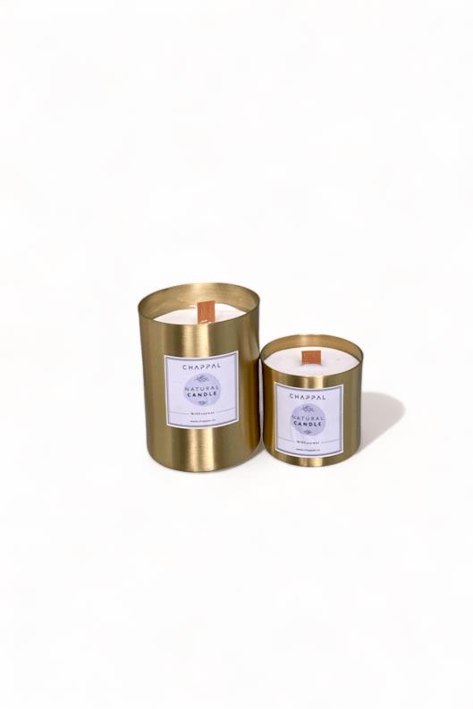 2 Exclusive Brass Candles