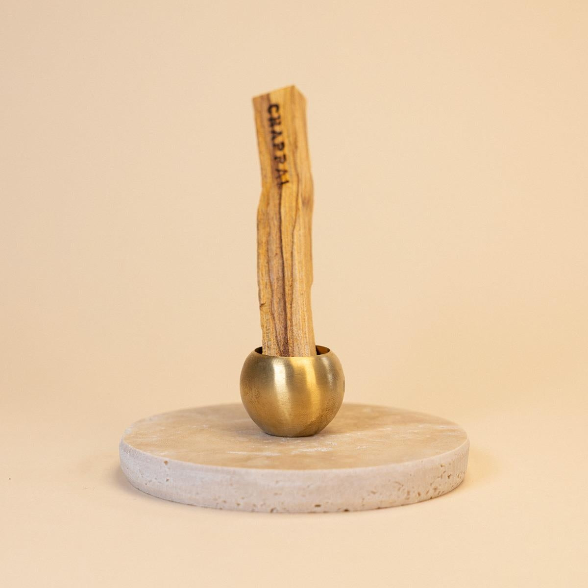 Travertine Palo Santo Incense Burner