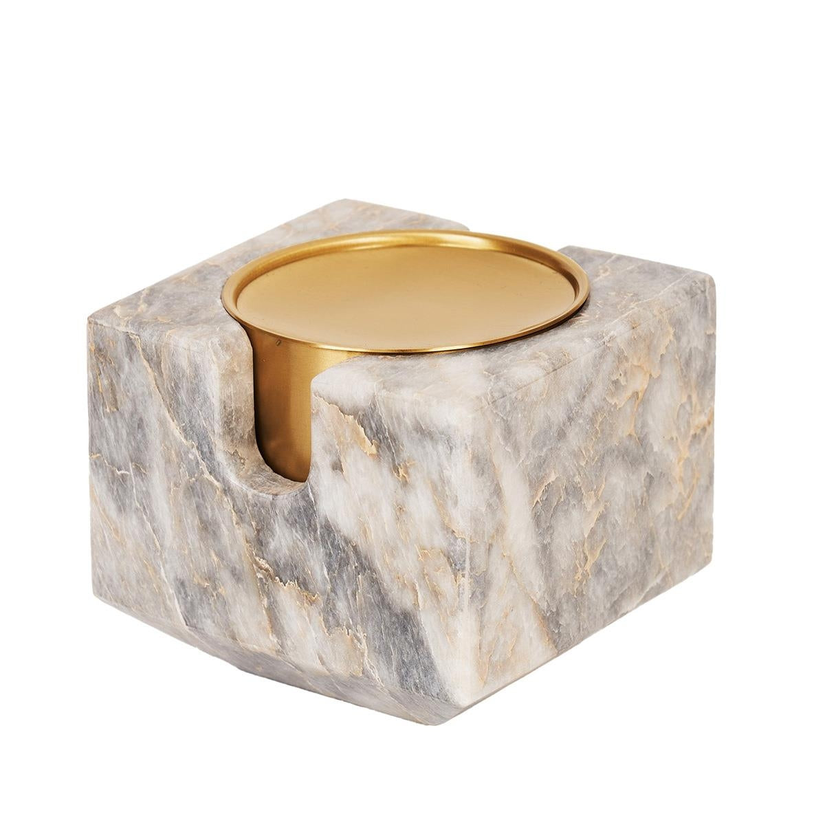 Glow Arizona Rice Marble Candle Holder