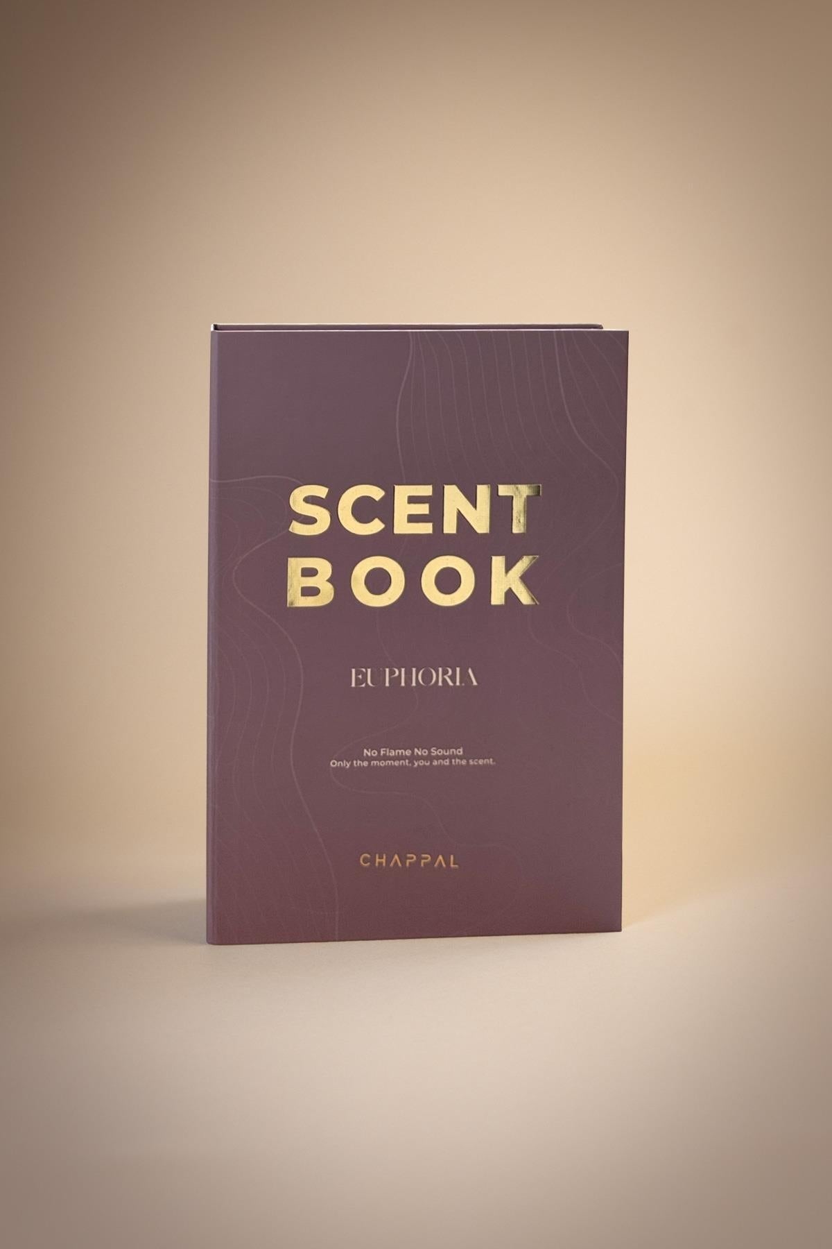 Scent Book Euphoria – Paçuli ve Kakule Notalı Lav Taşlı Oda Kokusu Seti – 50 ml — CHAPPAL
